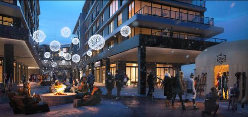 The property will also accommodate space for public plazas, restaurants, and retail outlets. / Courtesy of Pendry Hotels