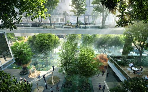 Arup is serving as the project's sustainability consultant. / Courtesy of MVRDV