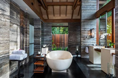 The 46-acre retreat is located alongside the Andaman Sea in Malaysia. / Courtesy of Datai Langkawi