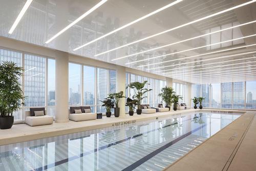 Other facilities will include an aquatic centre, yoga studios, and multiple fitness areas. / Courtesy of Related Companies