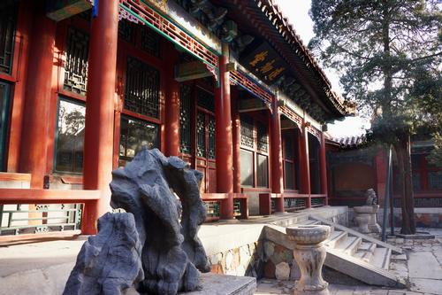 This building will house the new Interpretation Centre at Qianlong Garden / WMF