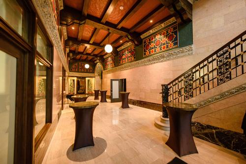 Quinn Evans Architects helped to refurbish the property's deteriorating interiors and exteriors. / Courtesy of Element Detroit