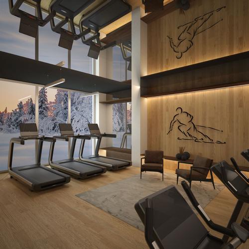 Residents will have access to the resort's many fitness and spa amenities. / Courtesy of Lefay Resorts