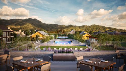 The resort’s Grand Roca Spa will offer Cailstoga Mud Experiences, inspired by the area’s 150 years of history as a spa destination