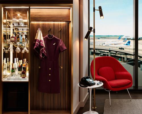 Guest rooms will pay homage to the then-nascent aviation and space industries of the Sixties. / Courtesy of David Mitchell