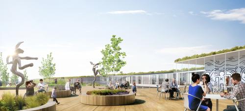 Outdoor green areas will be built in accordance with the 