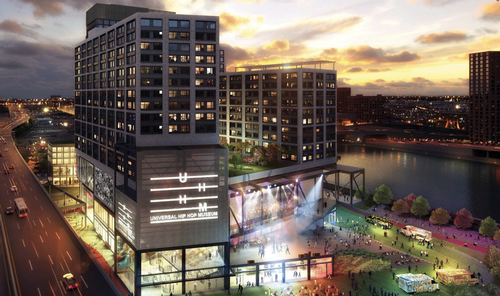 UHHM will form part of the Bronx Point development. / Courtesy of the Universal Hip Hop Museum