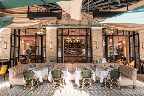 The brasserie is Fettle's first completed project in the US. / Courtesy of Fettle