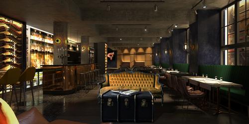 Amerikalinjen's on-site jazz club pays tribute to the late-night clubs of Prohibition-era New York. / Courtesy of Nordic Choice Hotels
