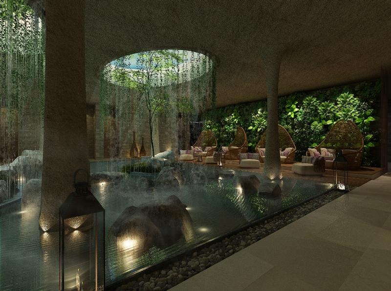 The Fusion Resort Quang Binh Dong Hoi Spa Reception, which will feature a new spa concept: Water & Earth / 