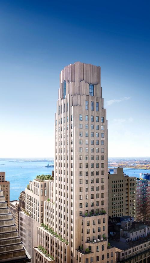 The project is expected to be completed in 2020. / Courtesy of Macklowe Properties/SLCE Architects