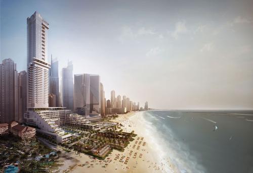 Working in partnership with Meydan Group, the 55-storey Corinthia Meydan Beach is situated within Dubai Marina, and will include 360 bedrooms
