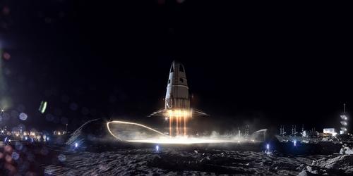 The village would comprise multi-storey inflatable structures that would be powered and supplied by various adaptive energy systems. / Courtesy of SOM