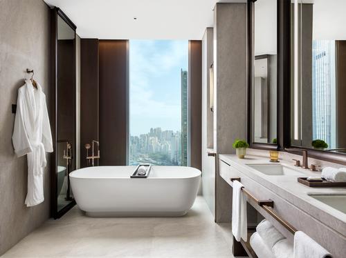 The property boasts 129 guestrooms and suites plus a bevy of fitness and wellness amenities. / Courtesy of St. Regis Hotels and Resorts