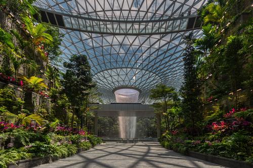 BuroHappold Engineering was the property's main contractor. / Courtesy of Jewel Changi Airport