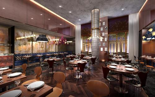 The hotel's on-site dining concept specialises in Latin cuisine. / Courtesy of Marcello Pozzi