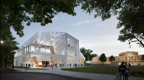 The revamped space is anticipated to open in 2021. / Courtesy of the Albert-Knox Art Gallery