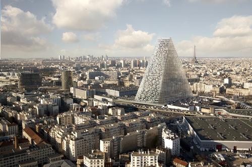The Tower Triangle will be situated in the city's 15th arrondissement. / Courtesy of Herzog & de Meuron