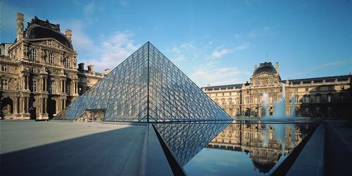 Much like the Eiffel Tower – the Louvre structure is now considered one of the most iconic landmarks in Paris. / Courtesy of Pei Cobb Freed & Partners