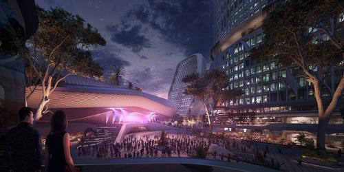 BALJON Landscape Architects is also attached to the project. / Courtesy of UNStudio
