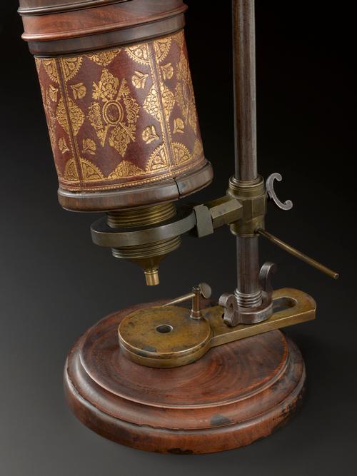 Hooke's microscope, which allowed him to present insects and plants in such fine detail / Science Museum Group
