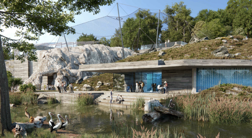 The project's exteriors will be inspired by Alpine scenery / Pumar Architekten 