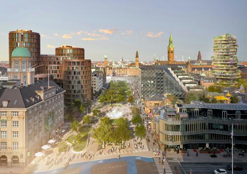 Gehl – a Danish urban planning firm – will be in charge of redesigning Tivoli Gardens' adjoining Vesterbrogade area / Bjarke Ingels Group