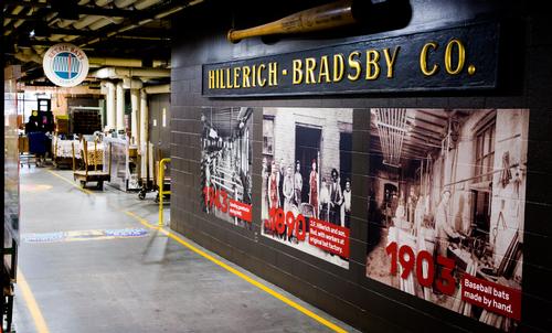 Hillerich & Bradsby have been making baseball bats since 1884
