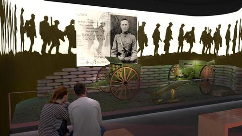 Truman's life of service included involvement in World War 1