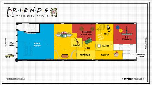 The pop-up experience in New York includes exclusive merchandising and the chance to recreate iconic moments from the show / JRA