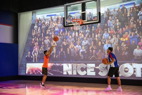 Fans will be able to show off their skills, scoring with clutch shots and slam dunks
