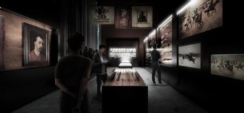 Minimal use of lighting and other effects will help retain the Warsaw Citadel's 'air of twilight and mystery' / The Polish Army Museum