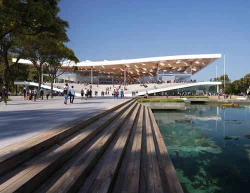A new promenade will run around the water’s edge of Blackwattle Bay / 3XN Architects