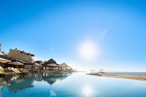 The main pool at the resort