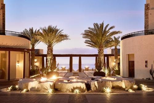 A beach walkway at the resort / Hilton