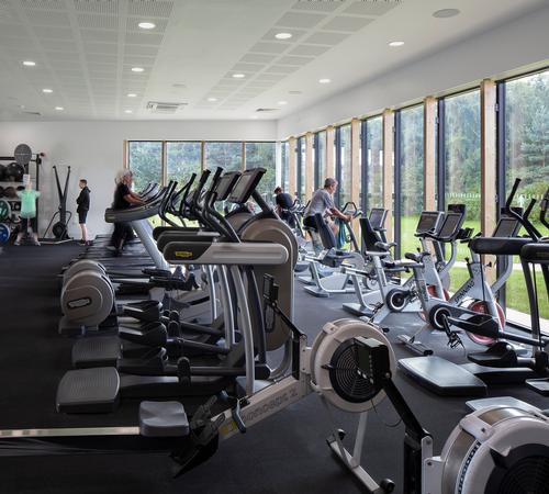 Pozzoni added a 60-person fitness suite and converted the original fitness suite into a multi-purpose studio / Tamara Shiner