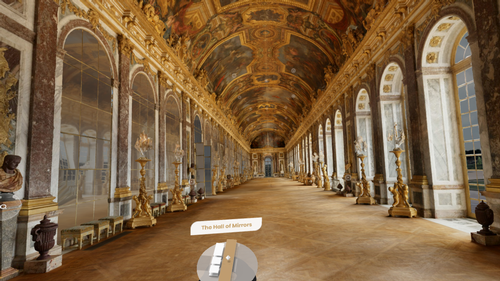 The Hall of Mirrors was originally mapped by Google in 2013 using its Street View technology / Google