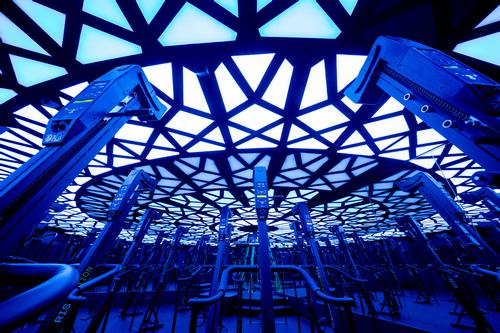 The lighting can be mapped to accommodate the shape of any given installation / Cactus