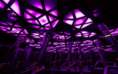 The lighting displays are coupled with a system for controlling visuals / Cactus