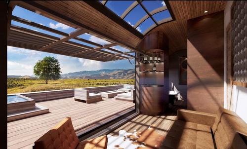 It makes use of the American West’s defunct passenger rail lines / SB Architects