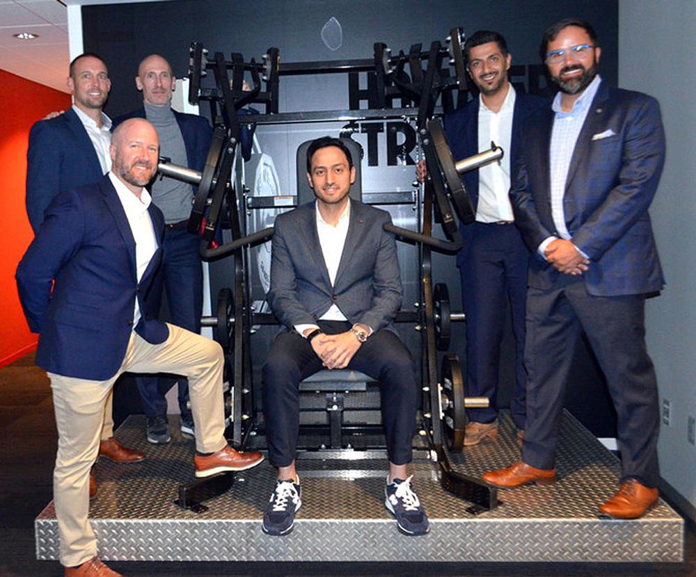 The deal was signed by the executive teams of Life Fitness and Armah Sports Company The deal was signed by the executive teams of Life Fitness and Armah Sports Company