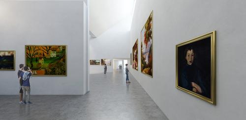 A completion date for the project has yet to be confirmed / Brooks + Scarpa & KMF Architects