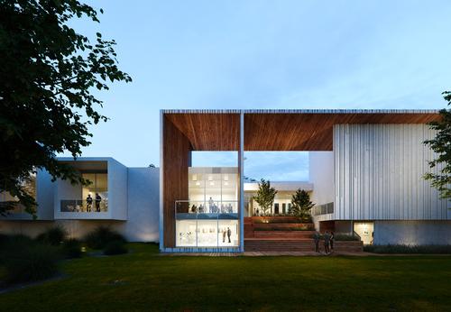 The are a variety of different types of spaces / Brooks + Scarpa & KMF Architects