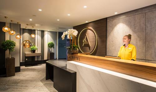 Guests are also able to book stays as short as six hours / Aerotel