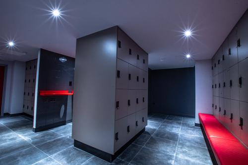 Locker rooms include changing areas, a family changing area and saunas / UFC Gym