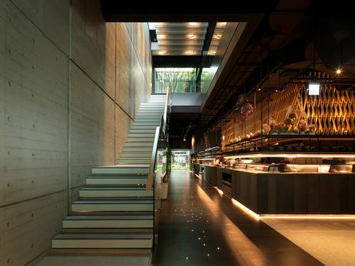 The restaurant is designed to help guests relax and feel refreshed / Moooten Studio / Qimin Wu