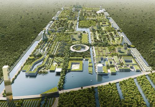 Smart Forest City Cancun will cover 557 ha (1,376ac) / The Big Picture