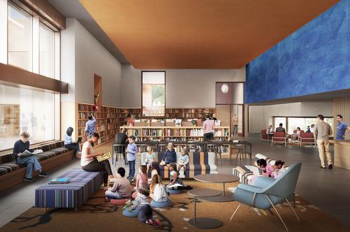 The new branch of the Chicago Public Library at the Obama Presidential Center / The Obama Presidential Center