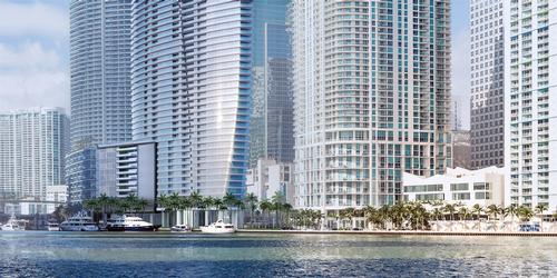 A superyacht marina has been added to the facilities most recently / Aston Martin