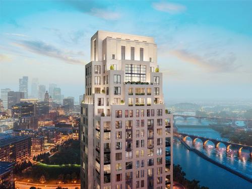 The tower will spread 41 storeys across a height of 550ft (168m) / Robert A.M. Stern Architects
